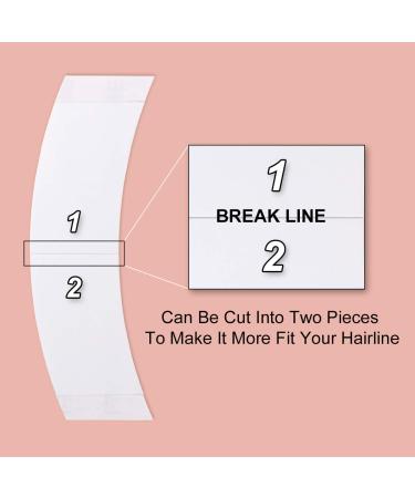 Lace Front Wig Tape - 36 Double-Sided Waterproof Adhesive Strips for Hair Extensions & Toupees - Strong Hold - Buy Online on GoSupps.com