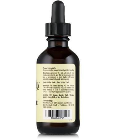 Sophie's Apawthecary Cat Glucosamine Liquid Supplement 2 oz - Pain Relief & Joint Flexibility - Buy Online on GoSupps.com