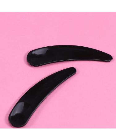 Beaupretty 200Pcs Mini Disposable Makeup Spatulas - Black Cosmetic Plastic Scoops for Facial Creams - Buy Online on GoSupps.com