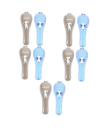 Beaupretty 10 Stk Razor Storage Box Razor Harrow Harrow Carrier for Razor Halter For Bart Razor Razor Blades For Men Plasticisers Electric Container Man