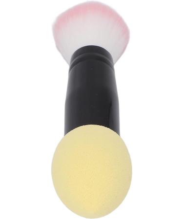Blush Powder Brush Easy Color Quickly Makeup Double Ended Makeup Tool for Professional Daily Use (Yellow) - Buy Online on GoSupps.com