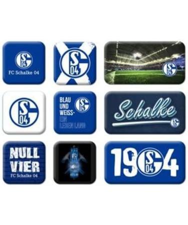 FC Schalke 04 Magnet Set - 9-Piece Collector's Set | International Shipping Available - Buy Online on GoSupps.com