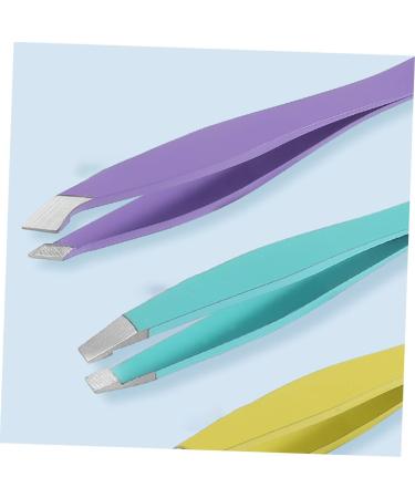 Angoily 1 Set Eyebrow Tweezers Eyebrow Grooming Tools Practical Eyebrow Clip Eyebrow Hair Tweezers Eyebrow Scissor Pro Tools Fake Eyebrow Clamp Stainless Steel Eyebrow Trimming Supplies 8.5x5.3cm Colorful - Buy Online on GoSupps.com