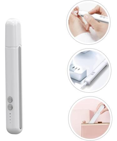 Ipetboom 1 Set Nail Polisher Professional Nail Polish Drill for Nails Professional Nail Trimmer Drill Kit Nails Tools Electric Nail Drill Ceramic Grinding Head White Clippers Usb - Buy Online on GoSupps.com