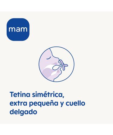 Mam Schnuller Comfort S190 - Soft Skinsoft Silicone Pacifier for 0-2 Months | 2-Pack with Self-Sterilizing Box - Ideal for Baby s Comfort - Buy Online on GoSupps.com
