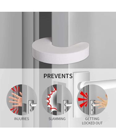 6Pcs Door Finger Pinch Guards Baby Proof Door Door Pinch Guard Soft Durable Foam Door Stopper Baby Door Slam Stopper Prevent Finger From Being Pinched Injuries Pet from Getting Locked - Buy Online on GoSupps.com