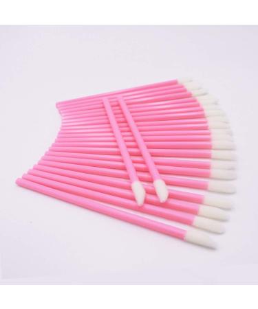 100 Pcs Disposable Lip Brushes - Makeup Beauty Tool Kit in Pink - Buy Online on GoSupps.com