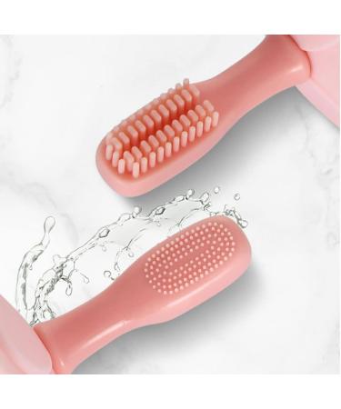 Yamadura Toddler Training Toothbrush - Gentle Cleaning and Stimulation for Little One's Gums and Teeth | 100% Food Grade Silicone (Green) - Buy Online on GoSupps.com