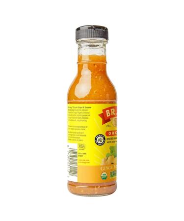 Bragg Organic Ginger & Sesame Dressing 12oz - Pack of 1 | Ginger & Sesame 12 Fl Oz - Buy Online on GoSupps.com