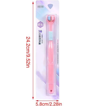 Soft Toothbrushes for Sensitive Teeth & Gums | Gentle Manual Toothbrush in Purple for Effective Oral Care | International Shipping Available - Buy Online on GoSupps.com