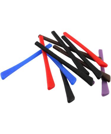 NOLITOY 30 Pairs Eyewear Leg Covers - Anti-Slip Silicone Sleeves for Spectacles & Glasses | Durable Eyeglass Accessories - Buy Online on GoSupps.com