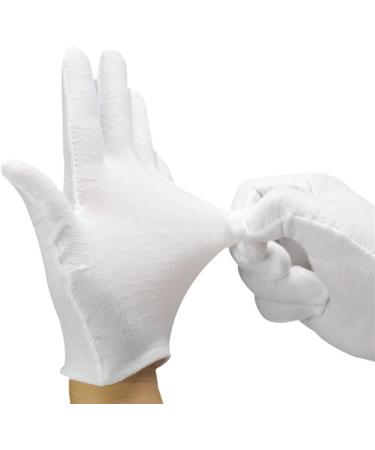 SEPTAM Cleaning Gloves White Cotton Work Gloves For Dry Hands Household Cleaning Tool Gloves - Buy Online on GoSupps.com