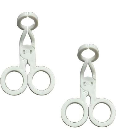Ergonomic Contact Lens Remover Tool - Daily Use & Travel Aid for Women (2 Pieces White) - Buy Online on GoSupps.com