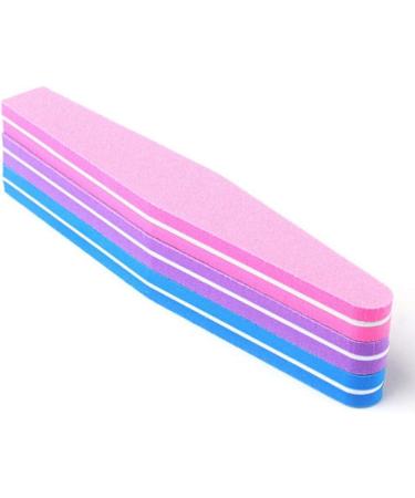 Obahdirry Professional Diamond Disposable Sponge Nail Buffer Sandpaper Nail File Buffer Polisher Block Nailfile Tools Acrylic - Buy Online on GoSupps.com