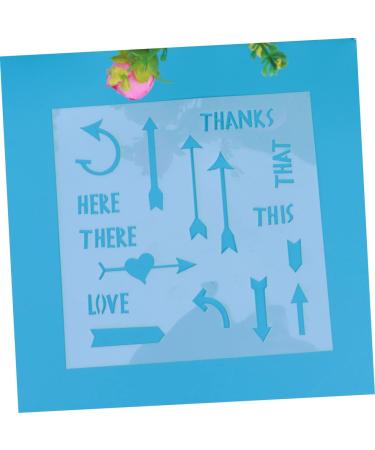 Zerodeko Cake Stencil 1 Pc Fondant Template Bakery Tools DIY Mould Printing Mold Cake Cake Stencils - Buy Online on GoSupps.com