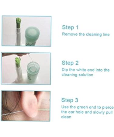 Ear Cleaning Kit - Disposable Tools, Piercing Aftercare, Solution Drops & More for Easy Earwax Removal - Buy Online on GoSupps.com