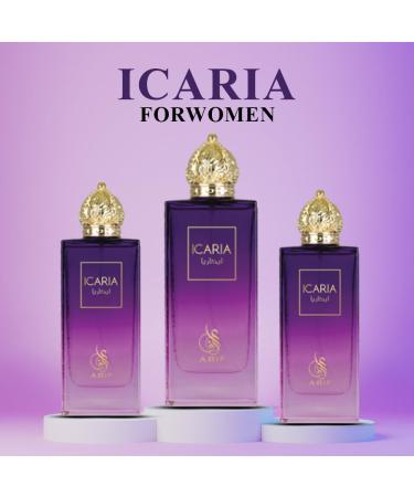 Icaria Perfumes Fruity Floral Eau de Parfum for Women Long-Lasting Fresh Pear Iris Jasmine Orange Blossom & Patchouli Elegant & Luxurious Perfume 3.4 oz - Buy Online on GoSupps.com