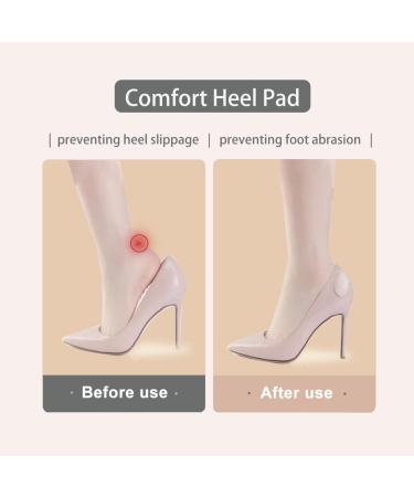 Buy Heel Cushions for Shoes - Pain Relief Pads for Women & Men | Adjust Fit & Comfort (5 Pairs - Buy Online on GoSupps.com