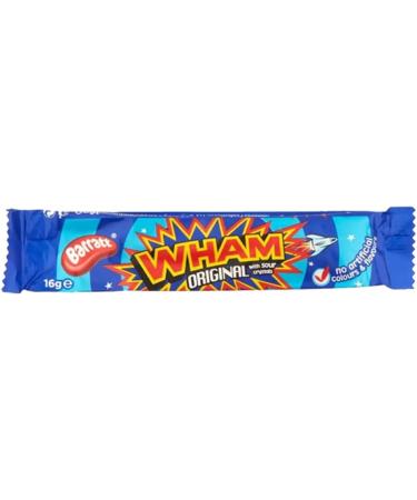 VIMIX Wham Original Chew Bars 16g - Raspberry Flavour Chew Bar | Pick any number of bars - Buy Online on GoSupps.com