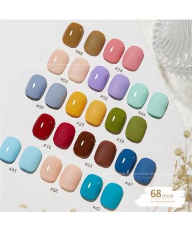 15ml Glitter UV Gel Nail Polish Glitter Sequins Soak Off UV Gel Varnish Colorful Nail Gel Polish DIY Nail Art Polish - (Color: 54 Style A) 54 / Style a - Buy Online on GoSupps.com