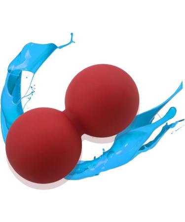 Gleavi 2-St Peanut Yoga Massage Ball - Silicone Muscle Roller for Relaxation & Mobility | Fitness & Wellness - Buy Online on GoSupps.com