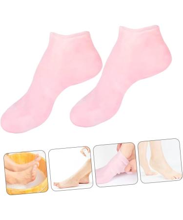 1 Pair Sock Moisturizing Foot Silicone Moisturizing Gel Booties Spa Stocking Foot Lotion Spa Soften Skin Soles Moisturizing Heel Sleeves Skin Protect Soles Miss High Heel Care Sebs - Buy Online on GoSupps.com