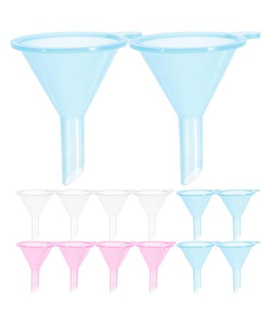 Beaupretty 90 Pieces Liquid Funnels Small Funnels Mini Funnels Liquid Filling Funnels Mini Filling Funnels Refillable Cosmetic Containers Funnels