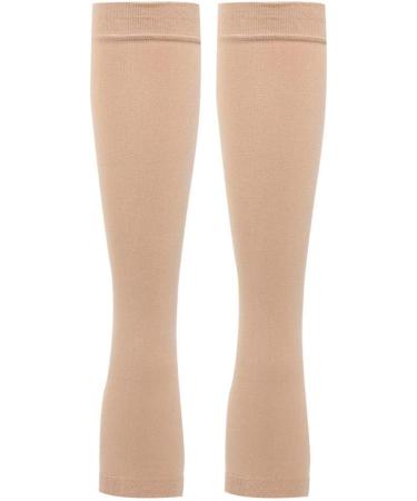 Agatige Calf Compression Socks | 33-46 mmHg Footless Support for Swelling Varicose Veins & Shin Splints - International Shipping Available - Buy Online on GoSupps.com