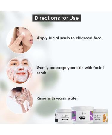 Fermosa Exfoliant Facial Scrub Set - Revitalize Your Skin | International Shipping Available - Buy Online on GoSupps.com