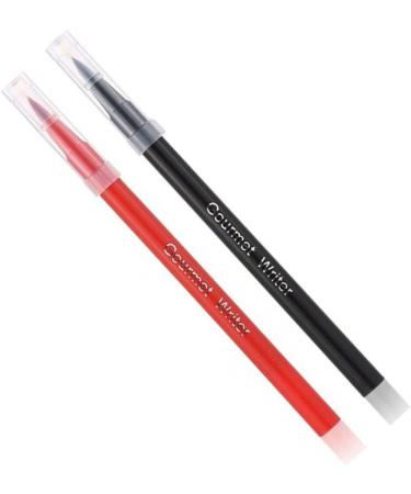 2 Pcs Diy Baking Pigment Pen Brush Food Coloring Pen for Drawing Biscuits Fondant Cake Decorating Tools Cake Diy Draw Tool - Buy Online on GoSupps.com