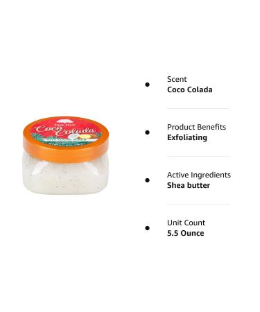 Tree Hut Shea Sugar Scrub Coco Colada 5.5oz - Ultra Hydrating Exfoliating Scrub for Nourishing Body Care - Buy Online on GoSupps.com