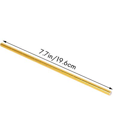 AIDIRui Gold Foil Paper Straws Biodegradable Disposable Party Drinking Straws Pack of 100 Holiday Celebrations - Buy Online on GoSupps.com
