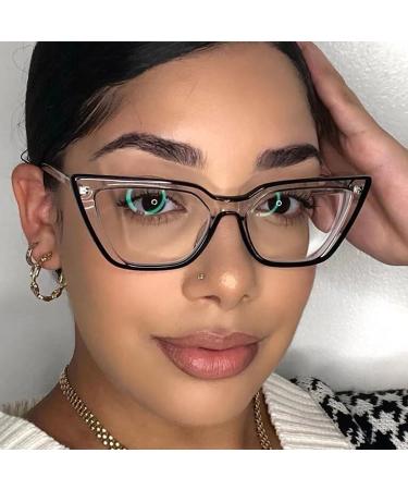 Buy Blue Light Blocking Reading Glasses for Men & Women - Anti-UV Computer Readers Eyewear - Stylish +250 Rose-Red Design - Buy Online on GoSupps.com