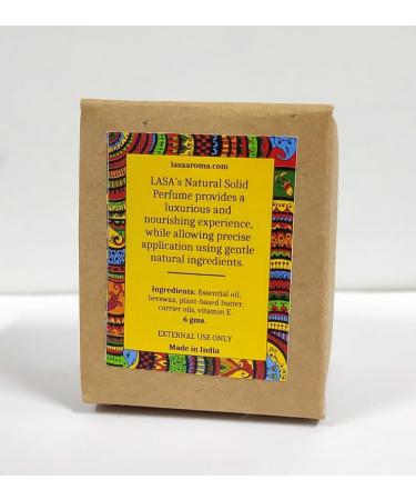 Lasa Aromatics Unisex Apiun Natural Solid Perfume - Buy Online on GoSupps.com