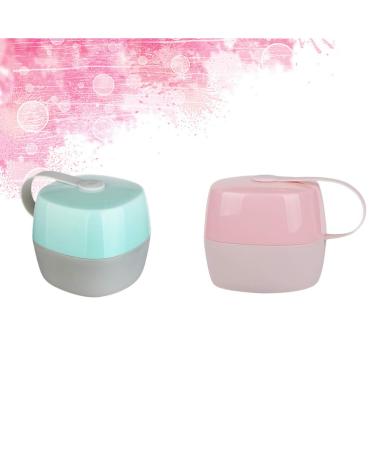 Buy Exceart 2pcs Baby Pacifier Boxes | Portable Teether Storage Case for Home & Travel | International Shipping Available - Buy Online on GoSupps.com