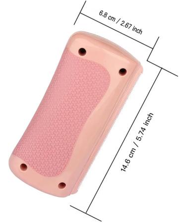 PetPog Premium Deshedding Comb - Innovative Undercoat Brush for Shiny Tangle-free Fur - Ideal for Cats Dogs and Horses - Ultimate Pet Care Dematting Solution - New Favorite Grooming Tool (Pink) - Buy Online on GoSupps.com