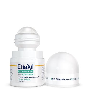 ETIAXIL Underarm Detperspirant for Sensitive Skin Roll-On - 0.5 - Pack Of 2 - Buy Online on GoSupps.com