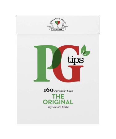 PG tips PG Tips Original biodegradable tea 160 sachets