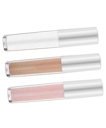 FOYTOKI 3pcs Polarized Monochrome Eyeshadow Women Bling Eyeshadow Women Makeup Tools Makeup Supplies Plastic