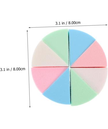 Housoutil 3 Sets Triangular Sponge Puff Triangle Face Tools Powder Makeup Women Makeup Tool Makeup Sponge for Foundation Setting Powder Puff Mineral The Face Flutter Girl - Buy Online on GoSupps.com