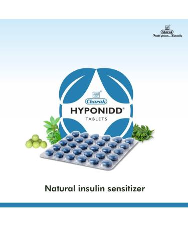 Hyponidd Tablet for Hormonal Balance in PCOS & Diabetes - 90 Tablets | Regulate Hormones, Improve Cycles | Guduchi, Amlaki, Haridra, Vijaysar - Buy Online on GoSupps.com