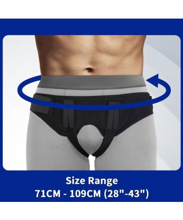 Stoma Belt | Comfort Truss Hernia Belt for Men & Women | Adjustable Ergonomic Support for Inguinal Hernias - Buy Online on GoSupps.com