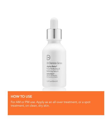 Dr. Dennis Gross Alpha Beta Pore Perfecting Serum - 1.0 fl oz - Buy Online on GoSupps.com