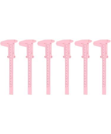 Eyebrow Mapping Ruler Microblading Ruler 10PCS 150mm Smooth Surface for Beauty Salon for Beginners (Pink) - Buy Online on GoSupps.com