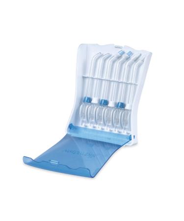 Waterpik Water Flosser Tips Storage Case and 6 Count Replacement Tips, Convenient, Hygienic and Sturdy Storage Case