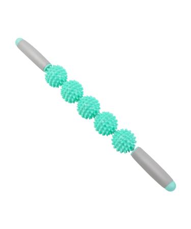 Effective massage tools |Hedgehog massage tab |Leg massage roller immediately effective hedgehog massage tools massage tab scooters for legs body massage tools depth fabric roller 5 balls green