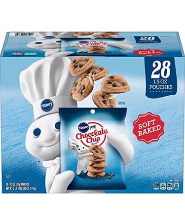 Pillsbury Soft Baked Mini Chocolate Chip Cookies 28 ct.