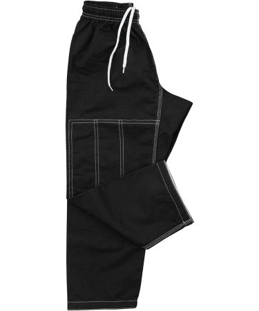 ROAR Kids BJJ Gi Pants - MMA Grappling & Martial Arts Kickboxing - Black - Buy Online on GoSupps.com