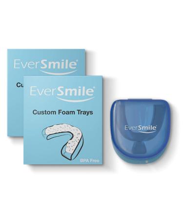 EverSmile Custom Foam Trays for WhiteFoam & OrthoFoam - Cleans & Whitens Teeth and Orthodontic Appliances (2 Pack) - Buy Online on GoSupps.com