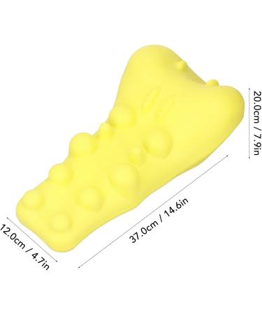 Banapoy Neck Stretcher & Shoulder Posture Corrector - Pain Relief Deep Tissue Massage & Cervical Traction Device for Neck Hump Support - Buy Online on GoSupps.com